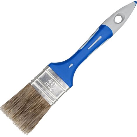 Pincel plano savy bimaterial ergonómico antióxido