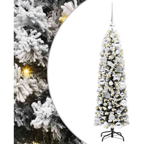 Künstlicher Weihnachtsbaum mit 150 LEDs mit Ständer Grün 120 cm vidaXL