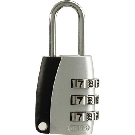 Cadenas À Combinaison - Anneau Acier - Code Programmable 3 Ou 4 Chiffres - 1 Pièce