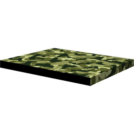 Colchón para cama de perro XXL 110×80×5 cm - espuma, funda impermeable, estampado "Moro", Bertoni (1/5)