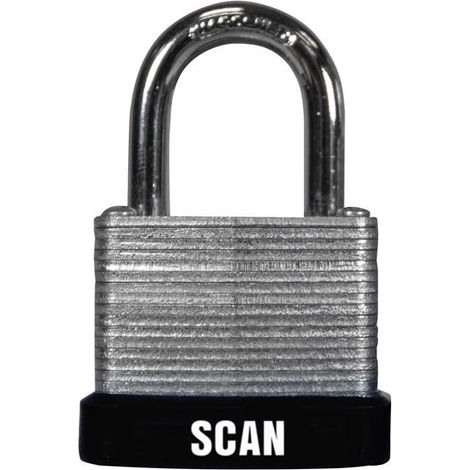 Scan QC0130 Laminated Steel Padlock 30mm SCAPLLAM30 (1/2)