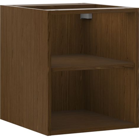 Mexen Box-A offener Schrank mit Regal 40 cm, Nussbaum - 91AX2-0400-470-0-86 (1/4)