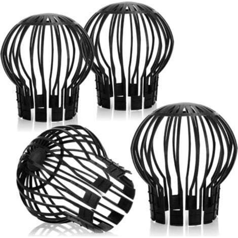 4Pcs Protection du Tuyau de Descente - Protection du Tuyau de Descente pour Les Feuilles - écrans gouttière
