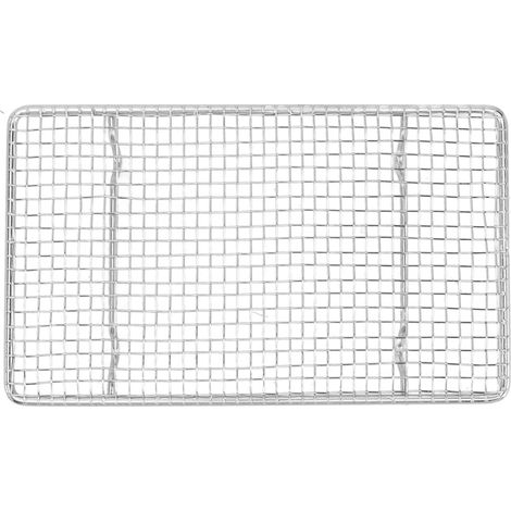 Grille de refroidissement pour la cuisson, grille de cuisson en fil d'acier inoxydable résistant aux hautes températures, compatible avec le four pour la cuisson, le rôtissage et le grillage, rectangu (1/5)