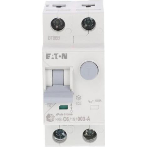 Interruttore differenziale 2P 6A 0,03A tipo A xPole Home HNB-C6/1N/003-A 195136