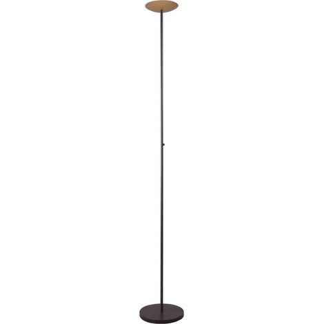 Lampadaire de conception Scala noir avec or Ø 20cm - 1191-81-02 (1/3)