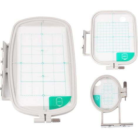 Cerceau de broderie 1SET (3 pièces au total) Compatible avec / Remplacement pour M240ED M280D M380D SE400 SE425 PE500 Innov-is 500D 900D 950D New