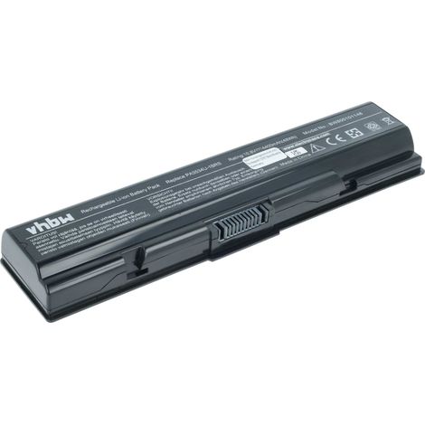 vhbw Akku kompatibel mit Toshiba Dynabook TX/67D, TX/67C, TX/67H, TX/67E, TX/66PLWH, TX/67G, TX/68D, TX/67J2 Notebook (4400 mAh, 10,8 V, Li-Ion) (1/5)