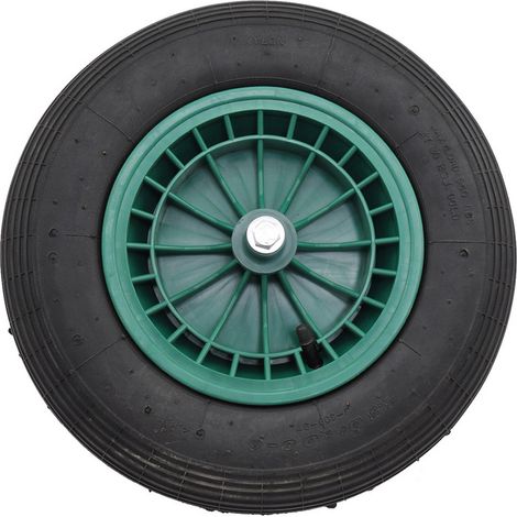 1PZ RUOTA PER CARRIOLA DISCO PVC mm. 400x100