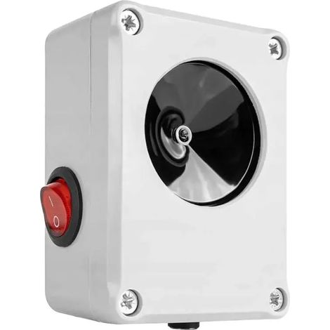 Bricoline – Répulsif électronique ultrasons rongeurs 1000m² – Fréquence 12-43kHz – Alimentation 6V – Certification IP65 pour extérieur (1/3)