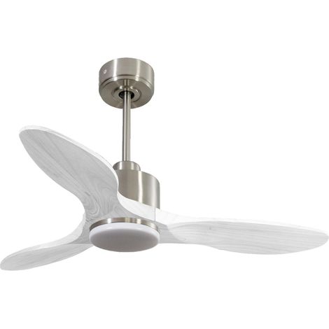 Ventilador de techo Modo Invierno/Verano Termostato Dimable Wifi Motor DC Techos Inclinados Mando a Distancia Luz tres tonos Hypersilence Memoria Vendible Shopify (AUTOMATICO)