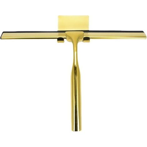 Tergivetro in acciaio inox per porte doccia, bagni, finestre e finestrini auto - Ottone - T-Audace (1/5)