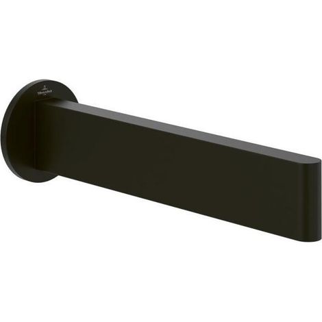VB Badewannenauslauf Dawn 60x60x220mm für Wandmontage Matt Black (1/3)