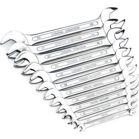 BRÜDER MANNESMANN Set de clés mixtes, 12 pièces (1/3)