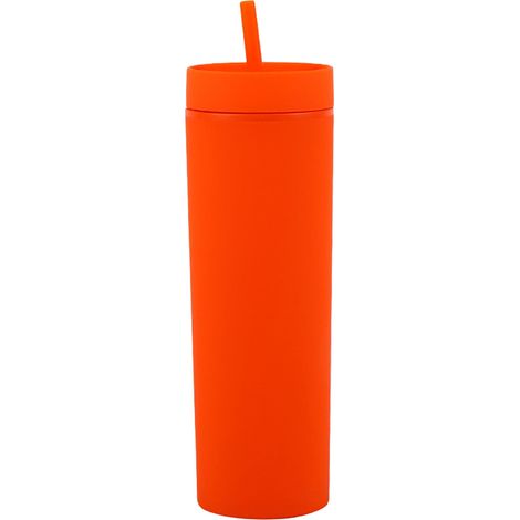 Tumbler - 473 ml - Couvercle Étanche Avec Paille - Compatible Support Tasse Voiture - Transparent - 1 Pièce (1/3)