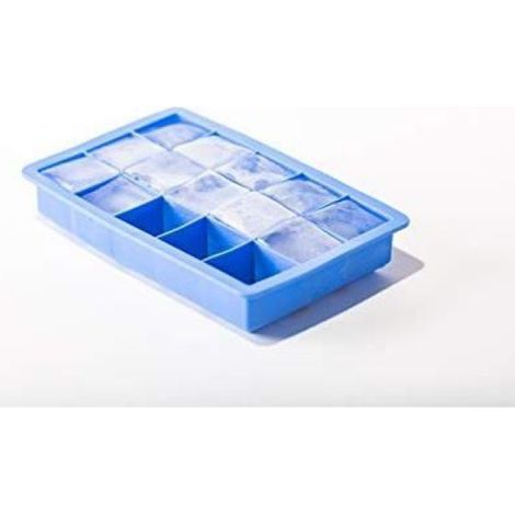 Moule À Glaçons - Silicone Alimentaire - 15 Emplacements Cube 3x3x3 Cm - Pour Bar Et Maison - 1 Pièce