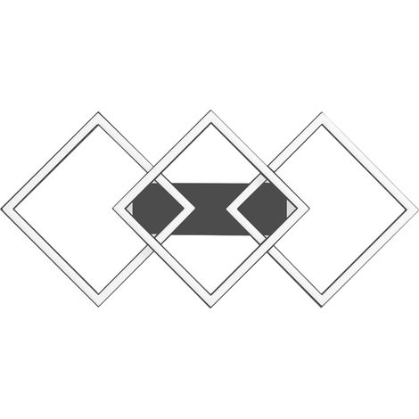 Plafonnier Afrodite P/M 40W 2000Lm 3000K Dimmable Coupure De Phase - Titane - Structure En Aluminium Et Diffuseur En Silicone Opale (1/3)