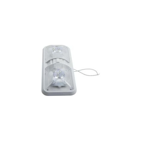 12-V-LED-Deckenleuchte für Wohnmobile, Boote und Campervans mit Schalter, 48 LEDs, 800 lm, Wohnwagen-Kuppelleuchte für Wohnmobilanhänger – Crezuo (1/4)