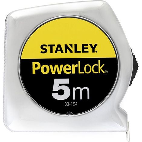 Stanley Powerlock Classic cinta métrica de 5 metros multicolor