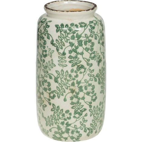 Amadeus - Vase Tampon fleurs vert H28 cm (1/2)