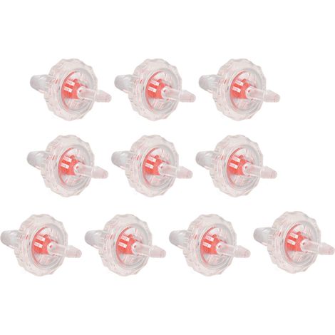 10-teiliges Rückschlagventil-Set aus PP, Einwegventil, Durchflussregler, Durchmesserreduzierung für Aquarien (5 bis 3 Zoll). (1/5)