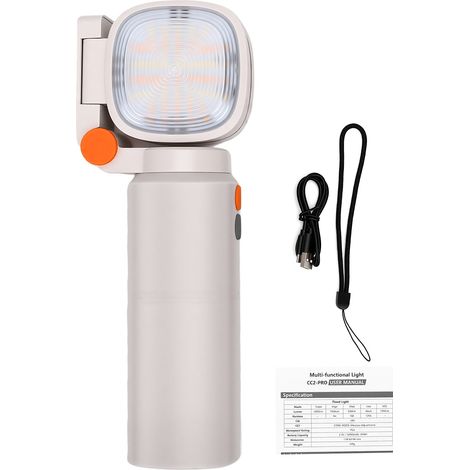 Lanterna da campeggio, portatile ricaricabile da 10.000 mAh, ideale per tende, escursioni, terrazze e situazioni di emergenza (CC2-Pro) (1/5)