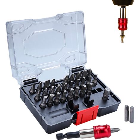 Kit d'embouts pour tournevis électrique, ensemble d'outils magnétiques portables Kit d'embouts pour tournevis électrique, électronique, téléphone, ordinateur, maison, voiture, véhicules et réparation (1/5)