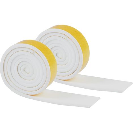 Türdichtung 2x ca.99cm weiß selbstklebend Dichtung Zugluftstoppen Dichtung