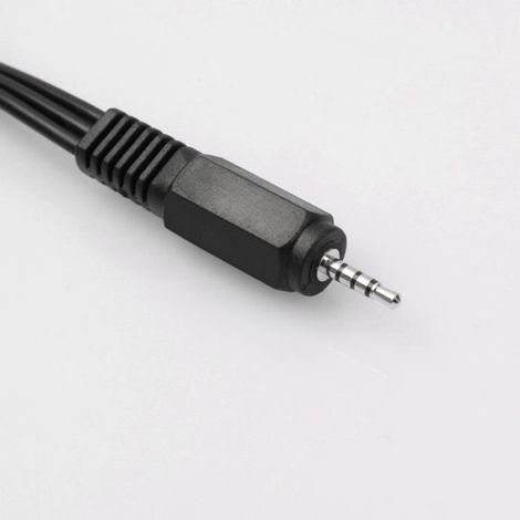 3.5mm Mini AV Mâle À 3RCA Femelle M - F Audio Vidéo Câble Stéréo Jack Cordon d'Adaptateur ZSB703115611788 (1/3)