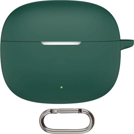 Funda protectora de silicona para auriculares, verde oscuro (1/2)