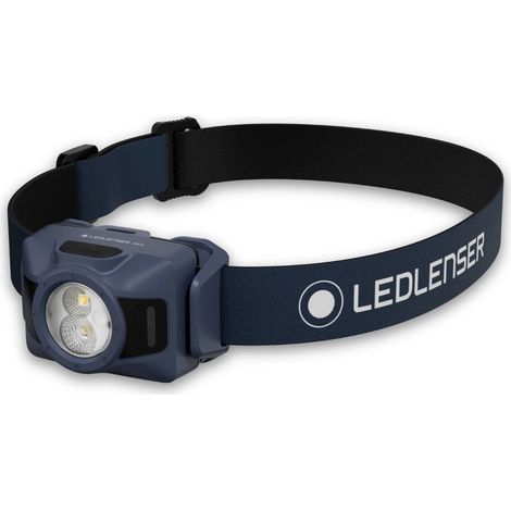 Ledlenser LED Head Torch Rechargeable Camping 450lm 110m Beam IP67 Blue HF4 (1/5)