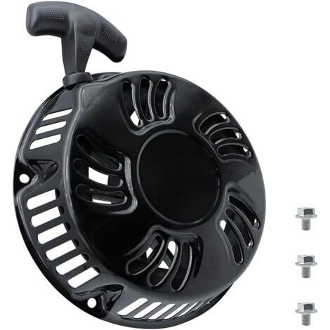 Pair Lanceur de Démarrage pour Predator 420cc Honda GX340 GX390 11-13HP Générateur 6500-9500W Champion Duromax Loncin Recoil Starter Noir (1/5)