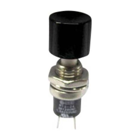 BOUTON POUSSOIR À PRESSION TRU COMPONENTS TC-R13-24A2-05 BK 1587878 250 V/AC 1.5 A 1 X OFF/(ON) À RAPPEL 1 PC(S)