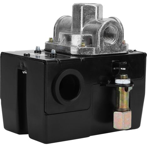 Automatisches 4-Loch-Druckschalter-Steuerventil G1/4" 75120psi für 220V-Luftkompressoren (1/5)