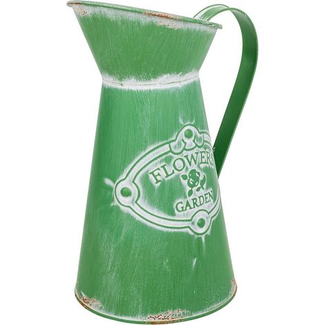 Jarra de metal verde 22xb15.5x22/23/25.5 (1/5)