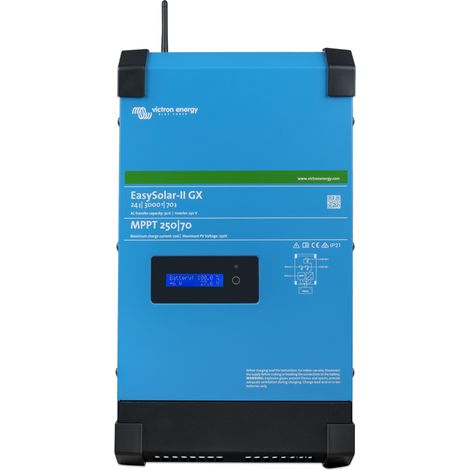 Victron MPPT 24/3000/70-32 0% MwSt §12 III UstG 250/70 GX EasySolar-II Laderegler 32A (1/4)