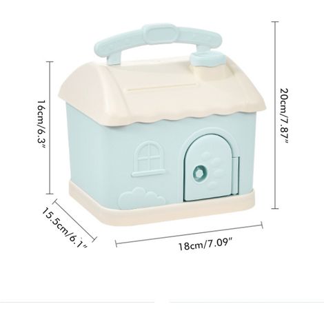 Tirelire incassable pour filles et garçons, grande taille, cadeau pratique pour un anniversaire ou Noël. (1/5)