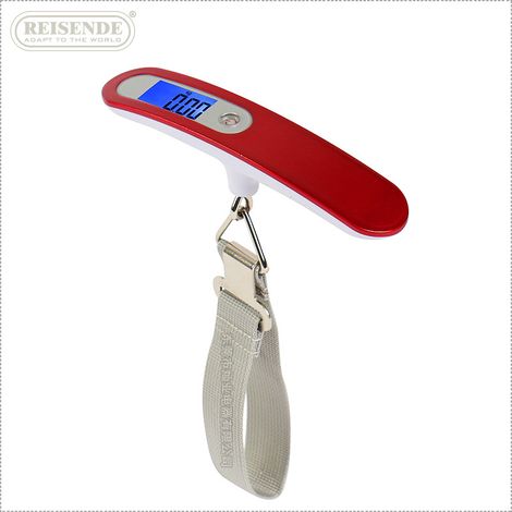 50kg grande poignée balance à bagages balance électronique Portable balance à bagages électronique Portable 153cm rouge (1/2)