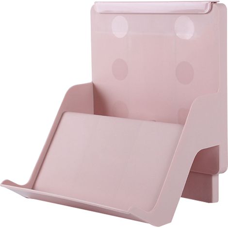 Étagère à chaussures empilable en plastique rose, design simple et gain de place idéal pour l'entrée, rangement pratique et esthétique (1/5)