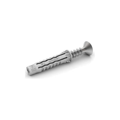 Tassello ncv in busta diametro 8x40 + vite 5,0x45 - conf. 10 pezzi (1/3)