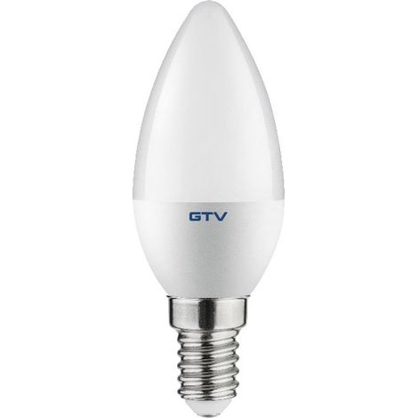 Lámpara Gtv ld-smngc30b-30 3W E14 LED forma vela