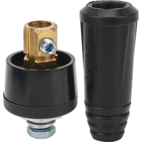 Raccord rapide (prise et fiche) pour câble de soudage électrique, accessoires de connexion 50-70 Type A (1/5)