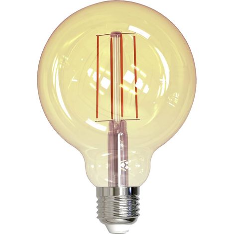 Müller-Licht 401078 LED CEE F (A - G) E27 forme de globe 9 W = 63 W blanc chaud (Ø x H) 95 mm x 140 (1/2)