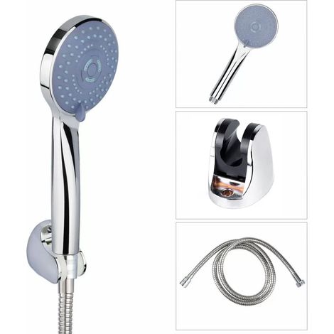 Hansgrohe Handbrause Duschkopf Brausekopf 5 Strahlarten mit 1,5M-Schlauch (1/5)