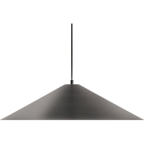 Lámpara colgante de metal de estilo moderno de mediados de siglo hierro negro Raspaculo