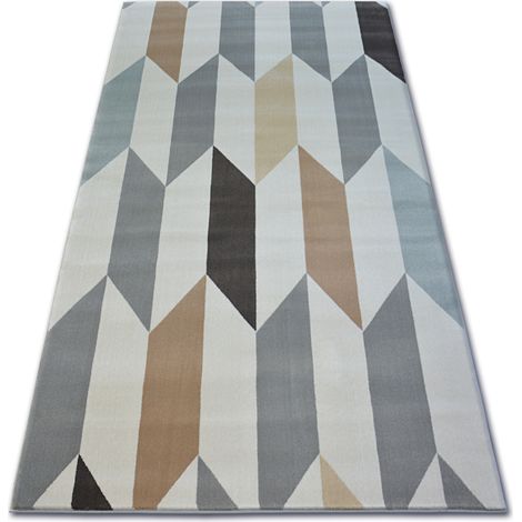 Carpet ARGENT - W4937 Diamonds Cream beige 200x290 cm