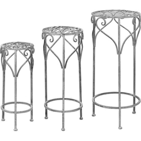 DORIAN - set di 3 fioriere tondo (1/2)