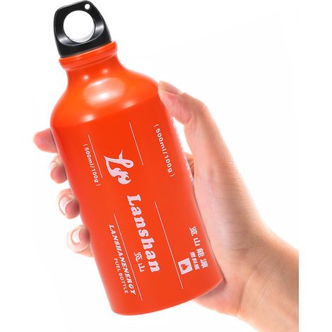 Bouteille d'essence et de carburant de 500ml, kérosène, alcool, réservoir de gaz liquide, stockage pour Camping en plein air, poêle multi-huile (1/5)
