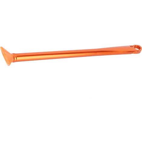 Pied latéral en alliage d'aluminium CNC avec ressort, compatible Husaberg FE 501 FE 250 FE 390 (tige orange, pied orange) (1/5)