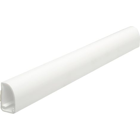 Primo Wandabschlußleiste Coverit 250cm 24x15mm weiß Abschlussleiste Leiste